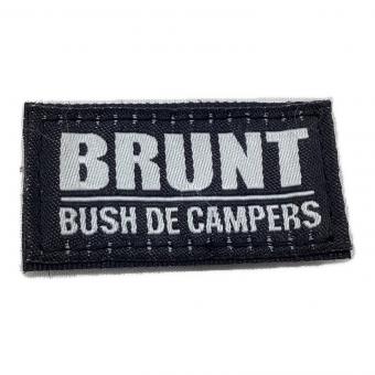 bush de BRUNT (ブッシュドブラント) ワッペン ブラック