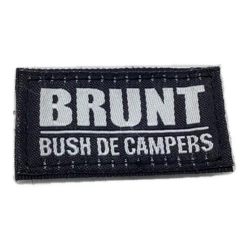 bush de BRUNT (ブッシュドブラント) ワッペン ブラック