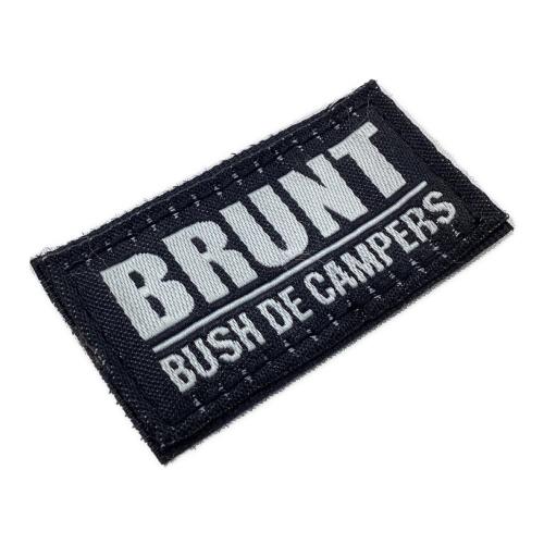 bush de BRUNT (ブッシュドブラント) ワッペン ブラック