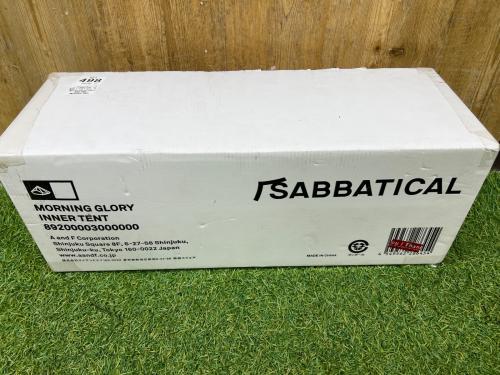SABBATICAL (サバティカル) シェルター ライトベージュ モーニンググローリー TC