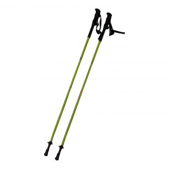 SINANO (シナノ) トレッキングポール 100~115㎝ 黄緑 ※スノーバスケット付属無し