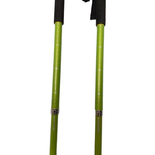 SINANO (シナノ) トレッキングポール 100~115㎝ 黄緑 ※スノーバスケット付属無し