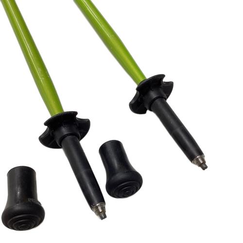 SINANO (シナノ) トレッキングポール 100~115㎝ 黄緑 ※スノーバスケット付属無し