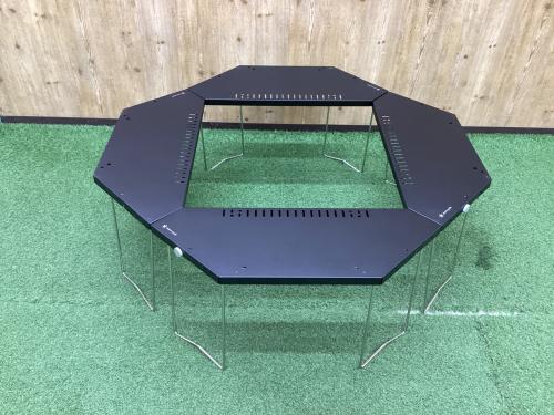 Snow peak (スノーピーク) アウトドアテーブル ブラック 雪峰祭2022秋 FES-011 ジカロテーブル