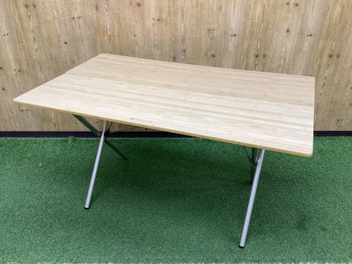 Snow peak (スノーピーク) アウトドアテーブル LV-015TR ワンアクションテーブルロング竹