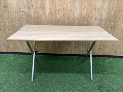 Snow peak (スノーピーク) アウトドアテーブル LV-015TR ワンアクションテーブルロング竹