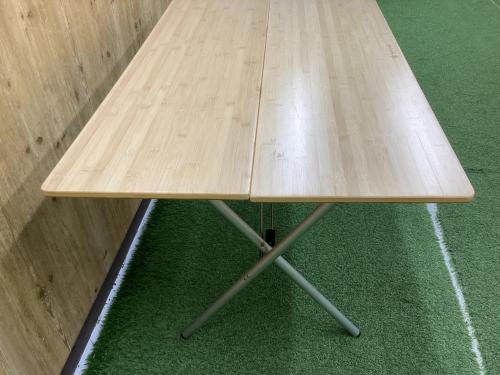 Snow peak (スノーピーク) アウトドアテーブル LV-015TR ワンアクションテーブルロング竹