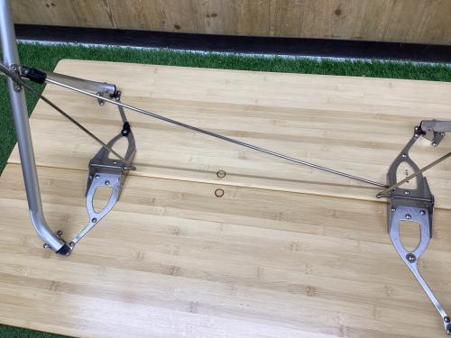 Snow peak (スノーピーク) アウトドアテーブル LV-015TR ワンアクションテーブルロング竹