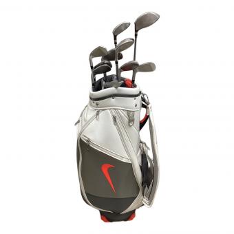 NIKE (ナイキ) ゴルフクラブ&キャディバッグセット ホワイト×グレー SLINGSHOT 11本セット