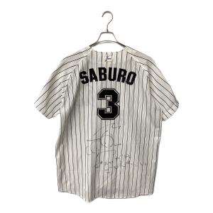 千葉ロッテマリーンズ (チバロッテマリーンズ) 応援グッズ SIZE Free ホワイト サブロー【3】 サイン証明無 ユニフォーム プロ仕様モデル