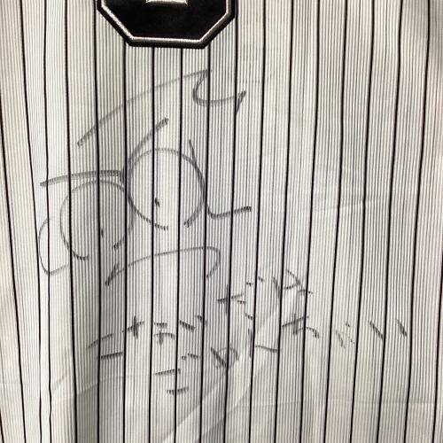 千葉ロッテマリーンズ (チバロッテマリーンズ) 応援グッズ SIZE Free ホワイト サブロー【3】 サイン証明無 ユニフォーム プロ仕様モデル