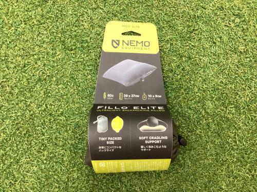 NEMO (ニーモ) ピロー 39×27cm NM-FLOEL-MG FILLOELITEミッドナイトグレー