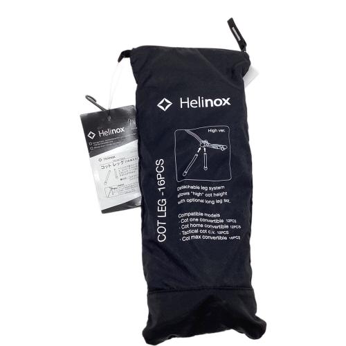 Helinox (ヘリノックス) ファニチャーアクセサリー ブラック 1822205 コットレッグ(16本入り)