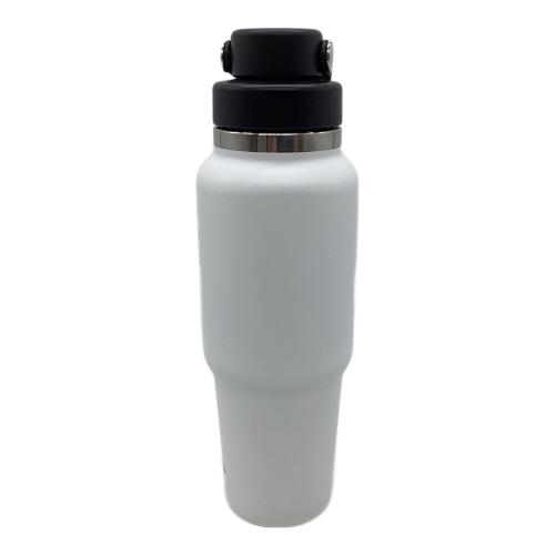 HydroFlask アウトドア食器 32oz ホワイト WIDE MOUTH FLEX CHUG CAP