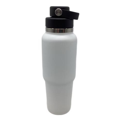HydroFlask アウトドア食器 32oz ホワイト WIDE MOUTH FLEX CHUG CAP