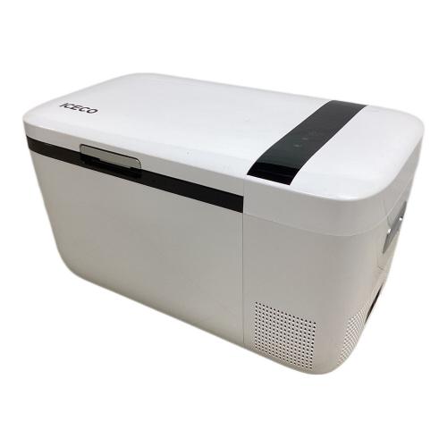 ICECO ポータブル冷蔵庫 20L ホワイト×ブラック ※動作確認済み T20S-WH