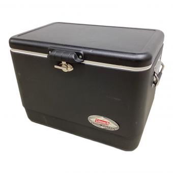 Coleman (コールマン) クーラーボックス 54QT(約51L) ブラック スチールベルトクーラー