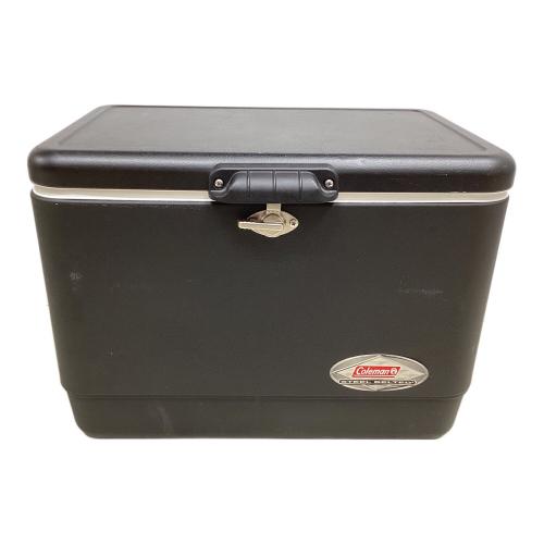 Coleman (コールマン) クーラーボックス 54QT(約51L) ブラック スチールベルトクーラー
