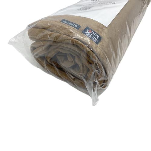 asobito (アソビト) ソロテント キャメル180×180cm 焚き火軍幕