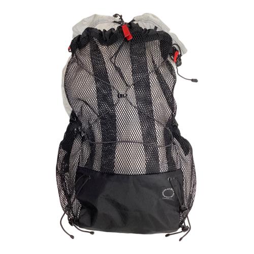 山と道 (ヤマトミチ) バックパック 25L~35L ホワイト×ブラック 限定生産モデル MINI2 50D BLACK UHPE Fine Grid SIZE M 21-30L(日帰り)