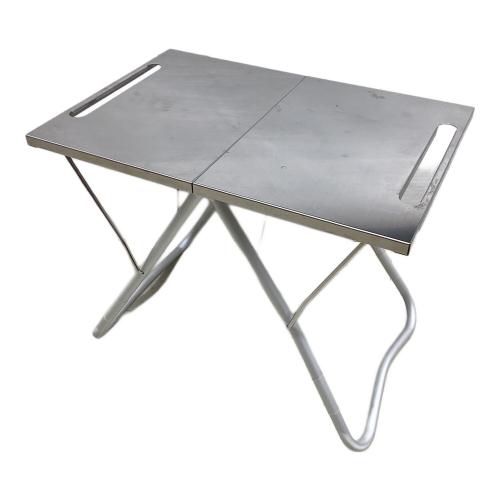 Snow peak (スノーピーク) アウトドアテーブル シルバー LV-039 TAKIBI Myテーブル