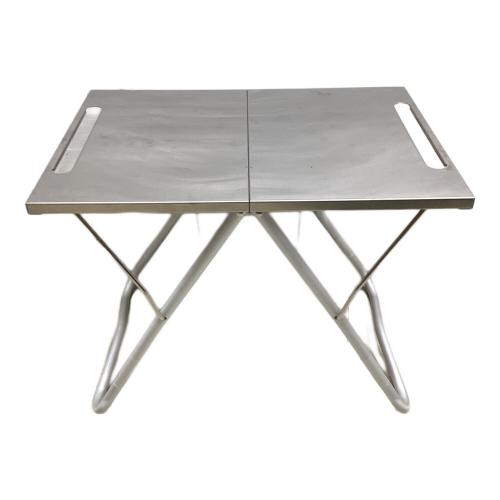 Snow peak (スノーピーク) アウトドアテーブル シルバー LV-039 TAKIBI Myテーブル