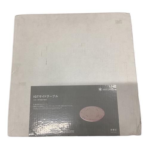 Snow peak (スノーピーク) ファニチャーアクセサリー ブラウン CK-158T IGT サイドテーブル