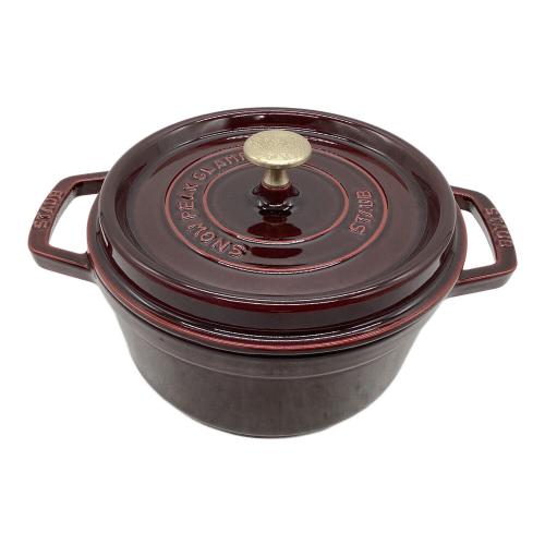 Snow peak (スノーピーク) ×Staub クッカー GLP-031 ココット ラウンド 未使用品