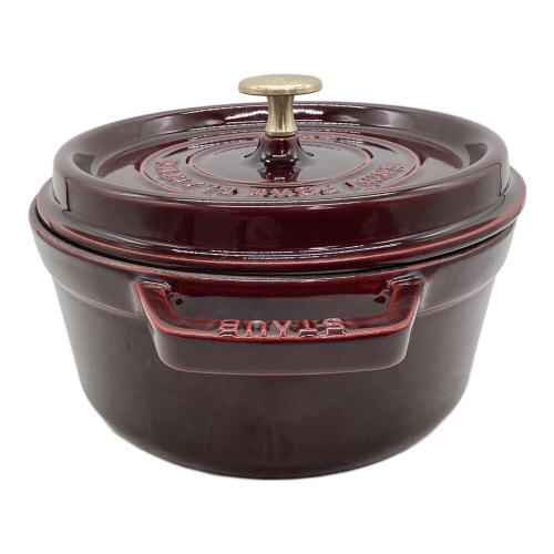 Snow peak (スノーピーク) ×Staub クッカー GLP-031 ココット ラウンド 未使用品