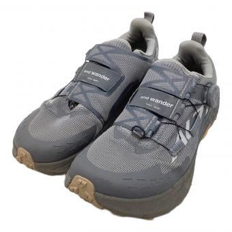 ALTRA (アルトラ) ×and wander トレッキングシューズ メンズ SIZE 27.5cm グレー AL0A85S899K Timp 5 BOA And Wander トレランシューズ