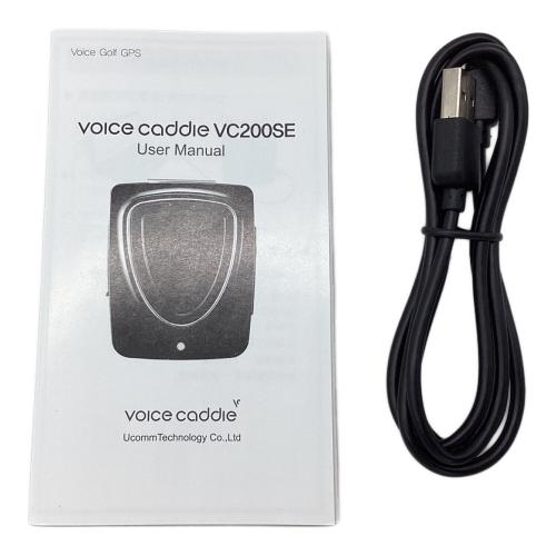 VOICE CADDIE (ボイスキャディー) ゴルフ距離測定器 ブラック 充電ケーブル・取説付 VC200SE