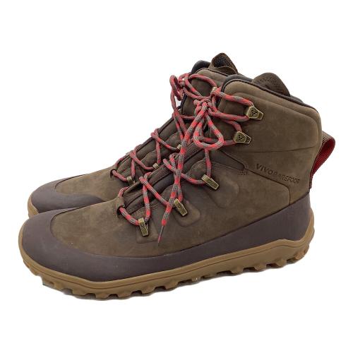 VIVOBARE FOOT (ビボベアフット) トレッキングシューズ メンズ SIZE 28cm ブラウン 209533-02 TRACKER LEATHER AT ハイカット(ソフトソール)