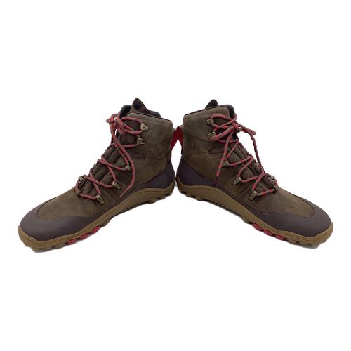 VIVOBARE FOOT (ビボベアフット) トレッキングシューズ メンズ SIZE 28cm ブラウン 209533-02 TRACKER LEATHER AT ハイカット(ソフトソール)