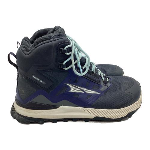 ALTRA (アルトラ) トレッキングシューズ レディース SIZE 26.5cm ネイビー ALOA7R7J000 LONE PEAK ALL-WTHR MID 2 ハイカット(ソフトソール)