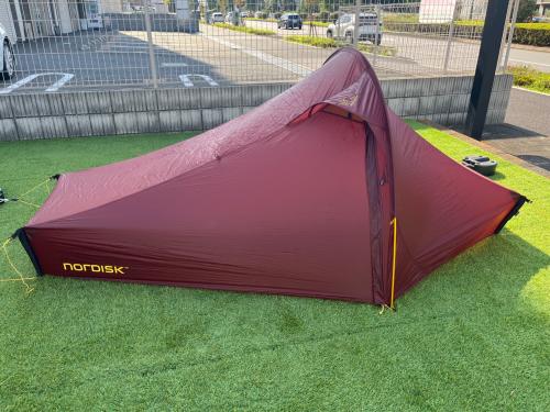 Nordisk (ノルディスク) 登山用テント レッド テレマーク1 LW 約235×138×96cm 1人用 程度A 程度A スカートなし シルナイロン
