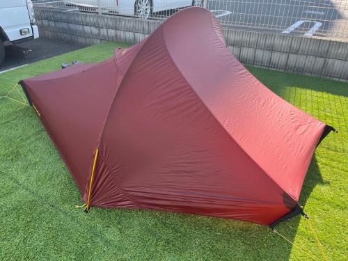 Nordisk (ノルディスク) 登山用テント レッド テレマーク1 LW 約235×138×96cm 1人用 程度A 程度A スカートなし シルナイロン