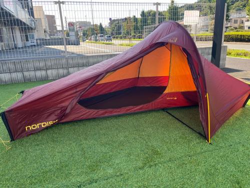 Nordisk (ノルディスク) 登山用テント レッド テレマーク1 LW 約235×138×96cm 1人用 程度A 程度A スカートなし シルナイロン