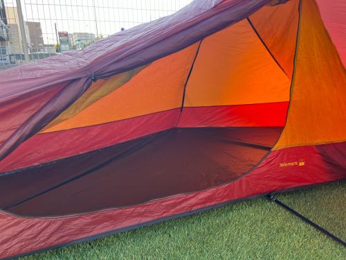 Nordisk (ノルディスク) 登山用テント レッド テレマーク1 LW 約235×138×96cm 1人用 程度A 程度A スカートなし シルナイロン