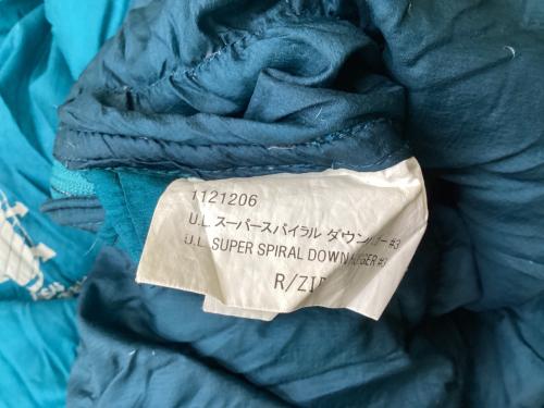 mont-bell (モンベル) マミー型シュラフ(ダウン) ライトジッパー ※ケースレフトジッパー表記 ウルトラライトスーパースパイラルダウンハガー#3