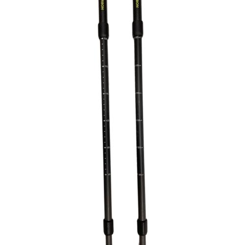 mont-bell (モンベル) トレッキングポール 最大長約120cm ブラック 2本セット アルパインカーボンポール カーボン