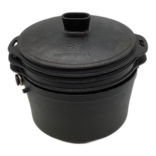 Snow peak (スノーピーク) コンボダッチデュオ ダッチオーブン CS-550 ケース付