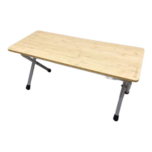 Snow peak (スノーピーク) アウトドアテーブル 廃盤品 LV-065T フォールディングシェルフ竹