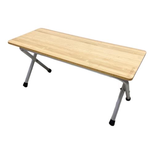 Snow peak (スノーピーク) アウトドアテーブル 廃盤品 LV-065T フォールディングシェルフ竹