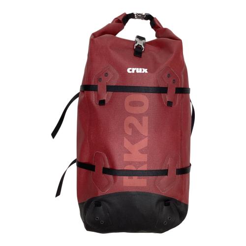 crux (クラックス) バックパック 20L レッド×ブラック RK20 背面長 約41～45cm ～20L(日帰り)