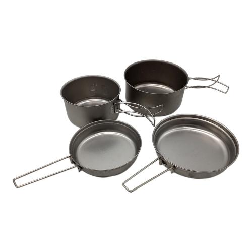 Snow peak (スノーピーク) ケトル SCS-020T チタンパーソナルクッカーセット 未使用品