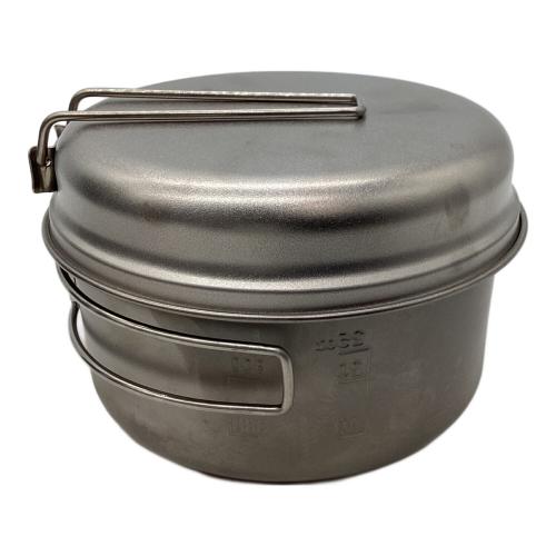 Snow peak (スノーピーク) ケトル SCS-020T チタンパーソナルクッカーセット 未使用品