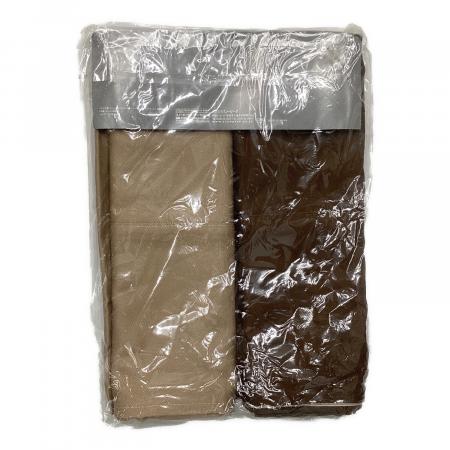 【廃盤品】スノーピーク　シェラフクッションカバー　セット『未使用品』 Snow peak (スノーピーク) ファニチャーアクセサリー ブラウン 廃盤品