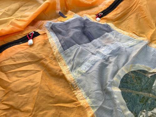 THE NORTH FACE (ザ ノース フェイス) 登山用テント シーム劣化大・ベタツキ大・臭い有 ヴィンテージ 90s MOUNTAIN25(マウンテン25) 程度C 程度B スカートあり