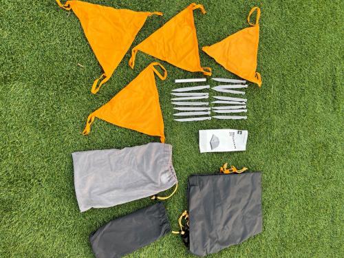 THE NORTH FACE (ザ ノース フェイス) 登山用テント シーム劣化大・ベタツキ大・臭い有 ヴィンテージ 90s MOUNTAIN25(マウンテン25) 程度C 程度B スカートあり