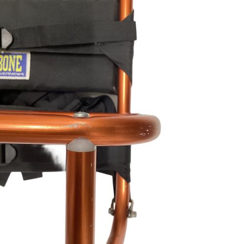 EVERNEW (エバニュー) バックパック オレンジ×ブラック 廃盤品 オレンジボーン 静荷重60㎏